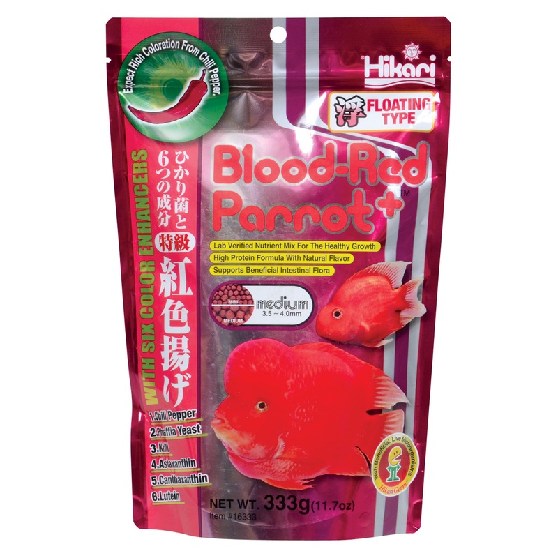 Hikari Blood-Red Parrot+ - Medium Pellets - 333 g