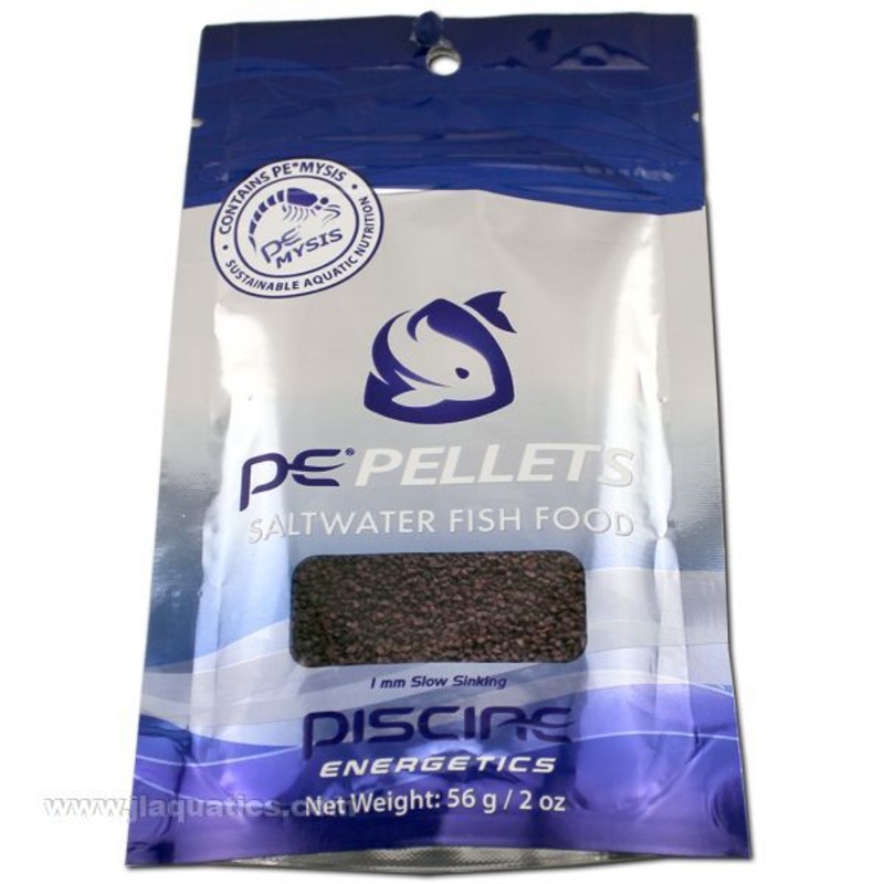 Piscine Energetics Mysis Pellets for Saltwater Fish 1mm - 2oz