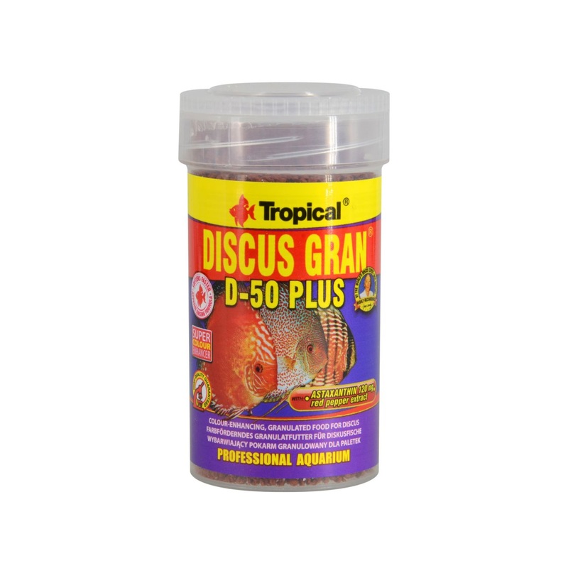 Tropical Discus Gran D-50 Plus Sinking Granules - 44 g