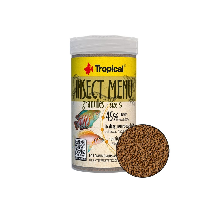Tropical Insect Menu Granules - Small - 54G
