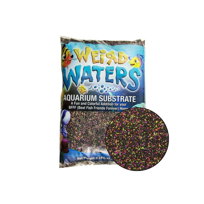 Weird Waters Aquarium Sand Substrate - Assorted Colours - 5lbs