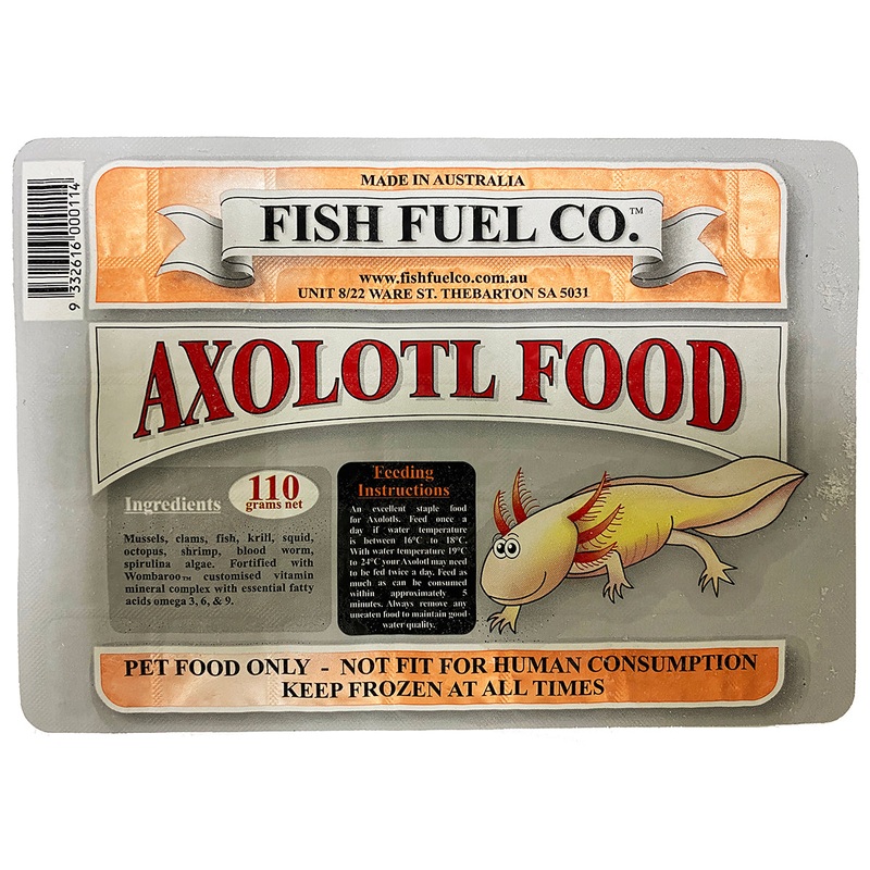 Fish Fuel Co. Frozen Axolotl Food - 10 Pack
