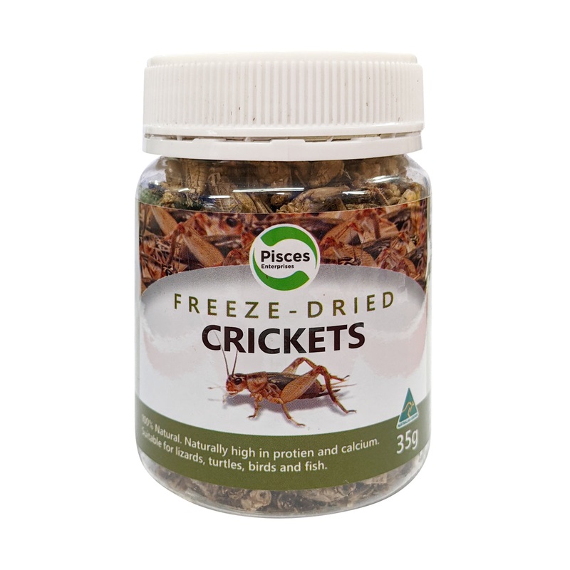 Pisces Freezedried Crickets