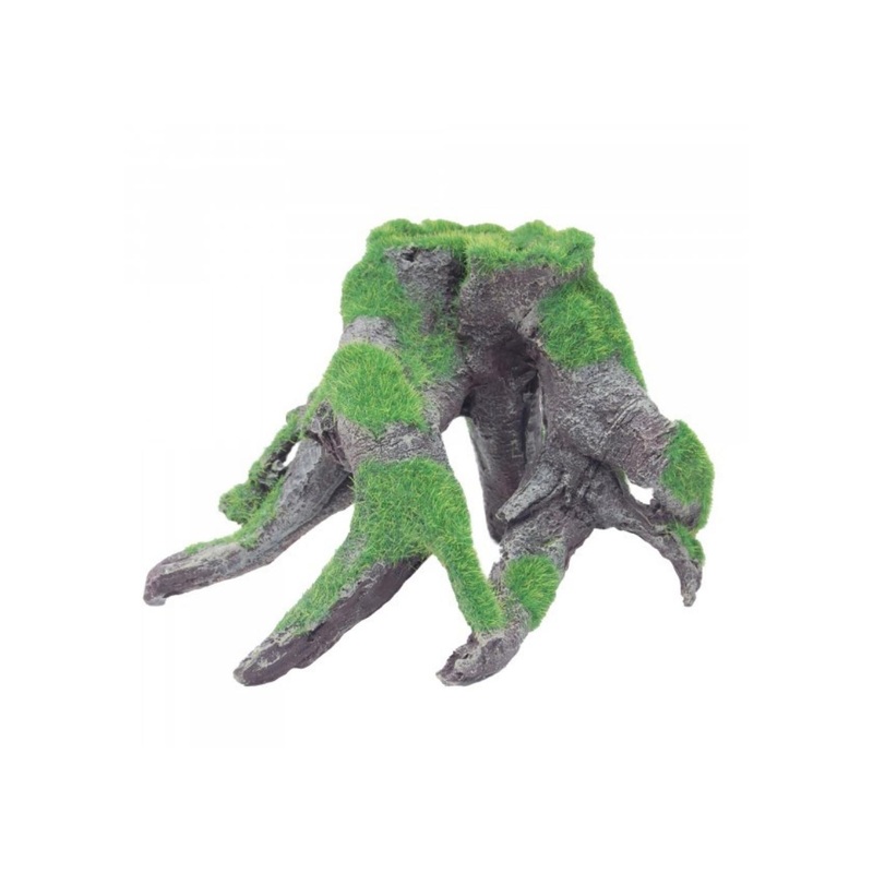Bioscape Moss Tree Stump w/Roots Large 20 x 15 x 14cm