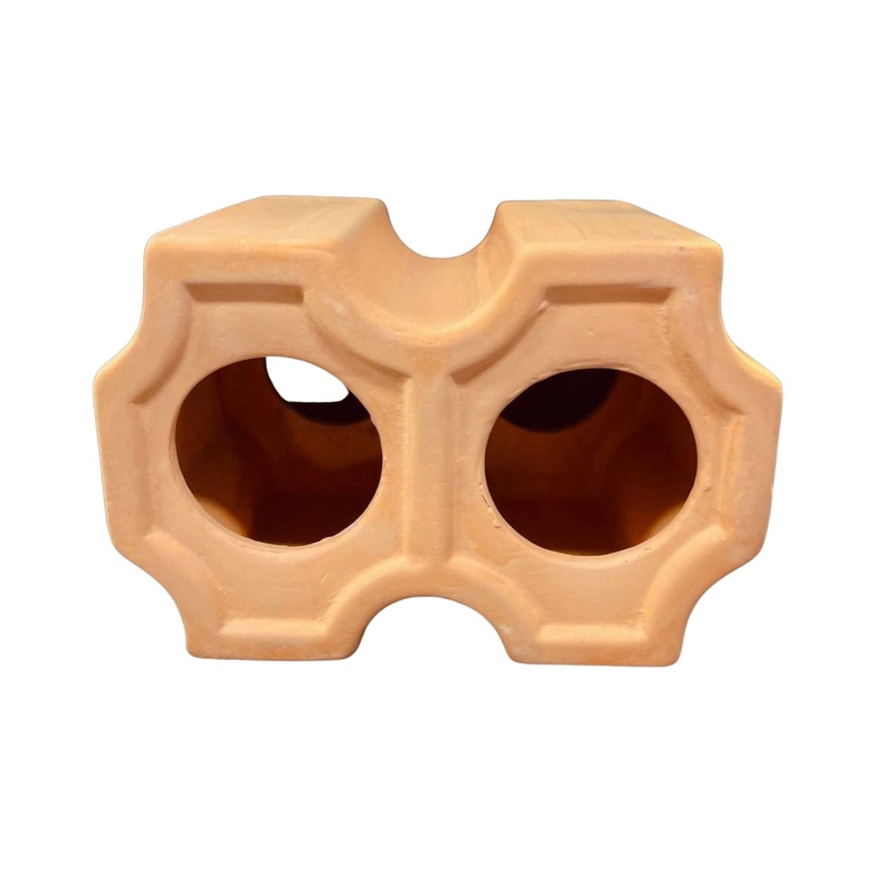 Petworx Terracotta - Hex Cave - Large 16cm