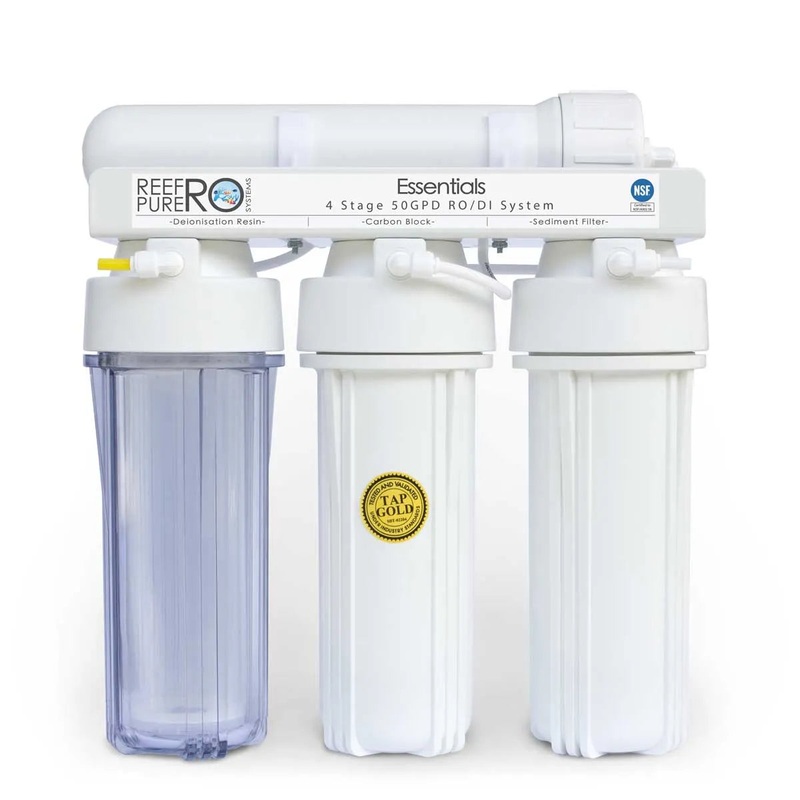 Reef Pure - 4 Stage 50PGD Essentials + RO/DI System