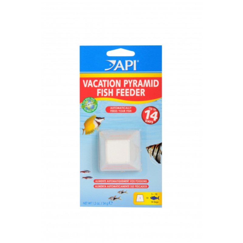 API Vacation Pyramid 14 Day Fish Feeder