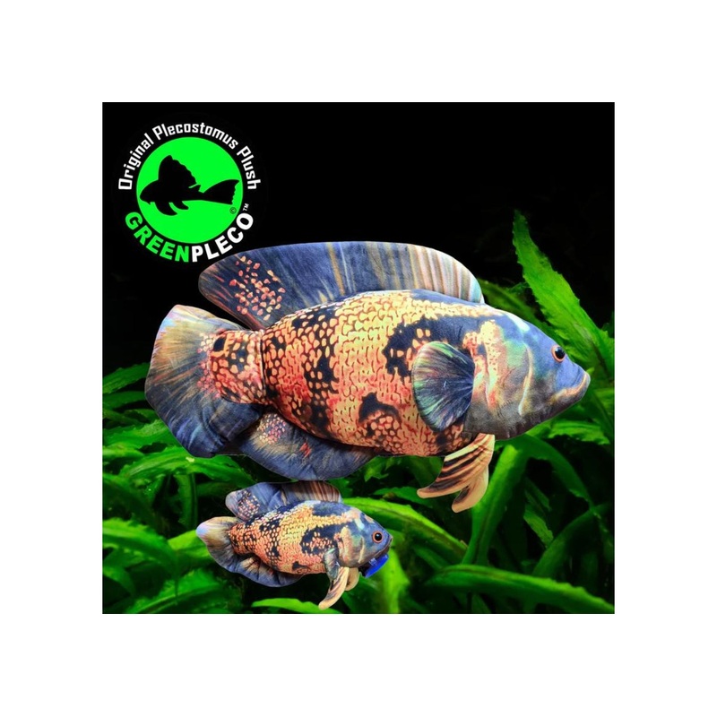 Fish Plushie - Oscar Lava 30cm
