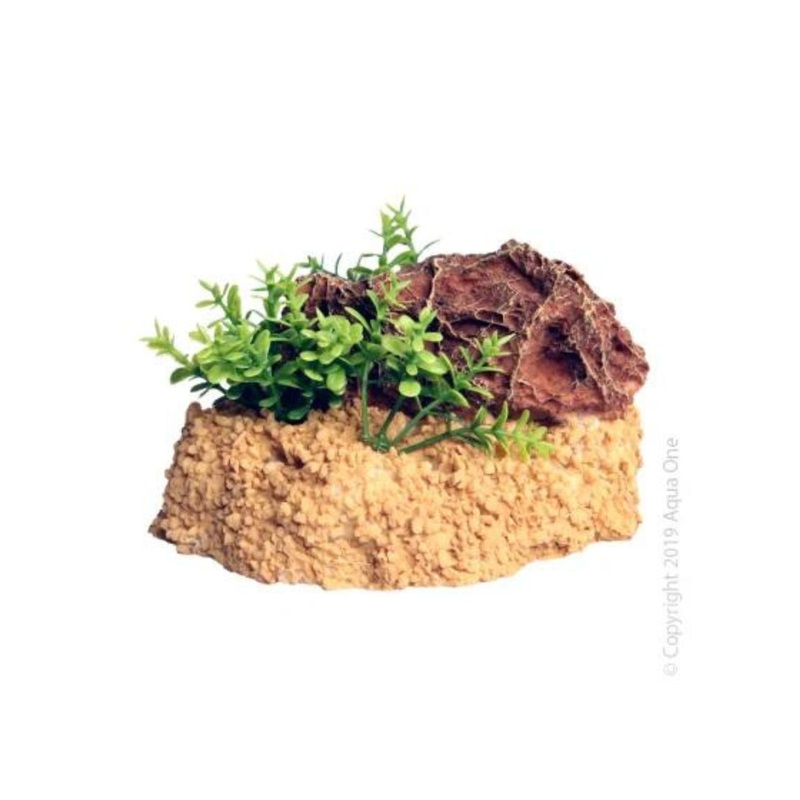 Ornament Red Rock Garden S 11x9.5x7.5cmH