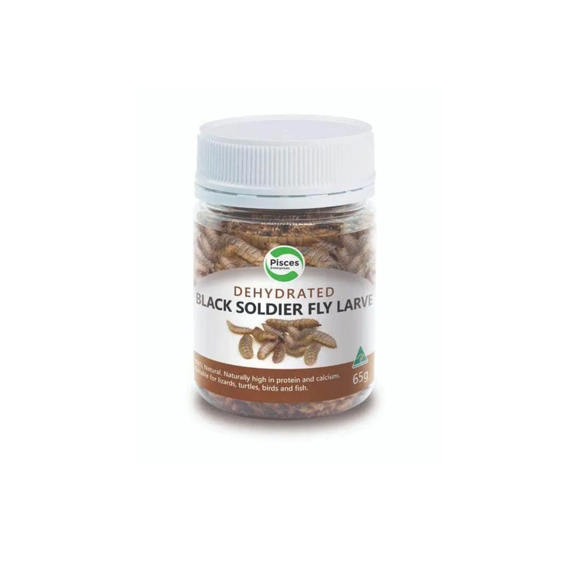 Pisces Dried Black Soldier Fly Larvae