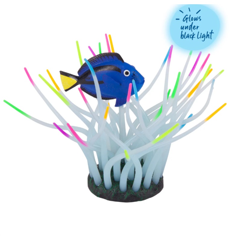Kazoo - Silicone Plant Sea Anemone w/Blue Tang