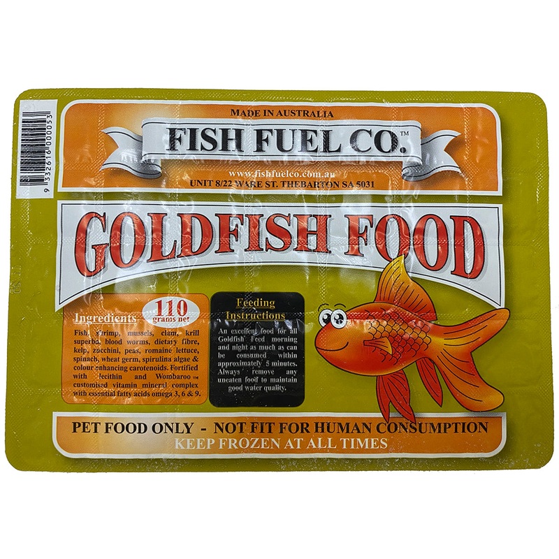 Fish Fuel Co. Frozen Goldfish Food - 10 Pack