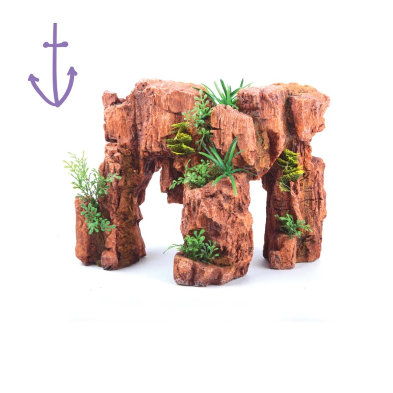Kazoo - Red Stonehenge With Plant
