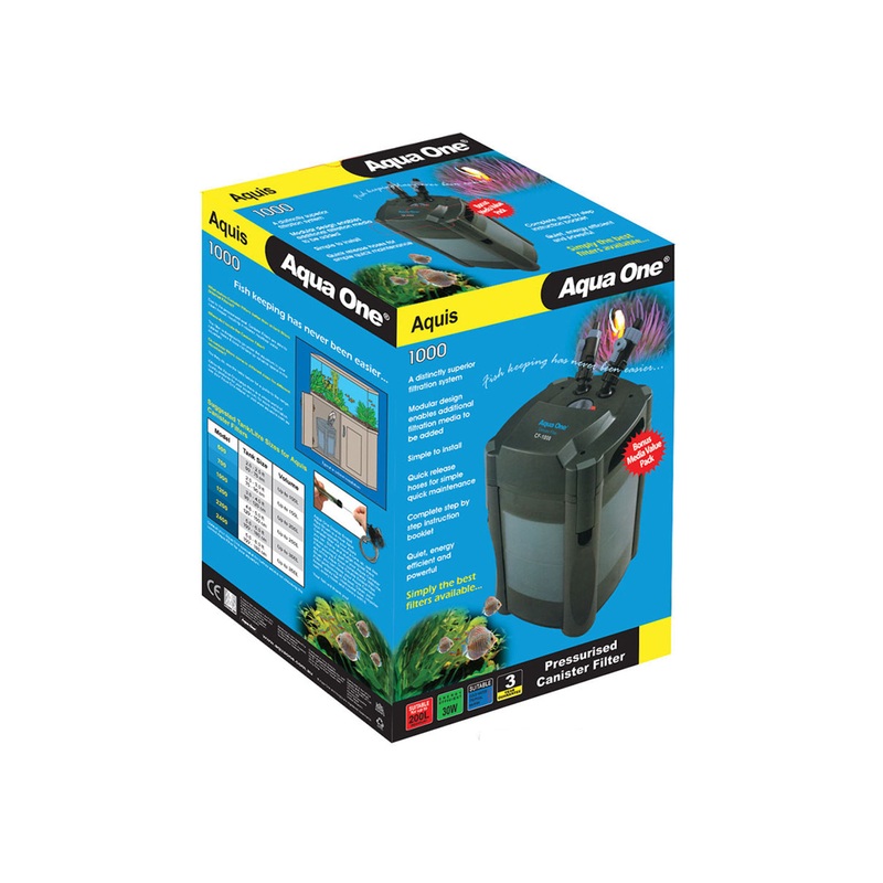 Aqua One 1000 External Canister Filter