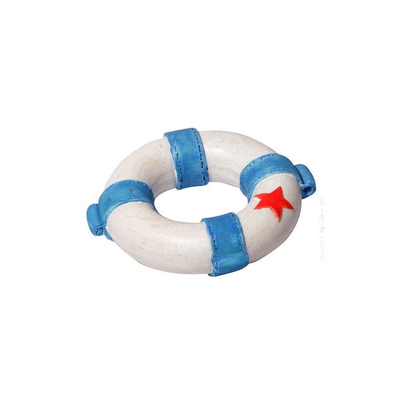 Aqua One Y Ornament Lifebouy 5.6x5.6x1.7cm
