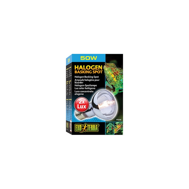 Exo Terra Halogen Basking Spot Lamp for Reptiles