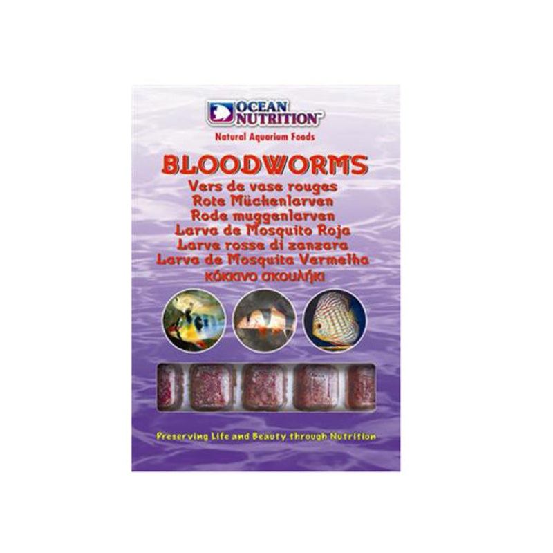 Ocean Nutrition Frozen Bloodworm - 12 Pack