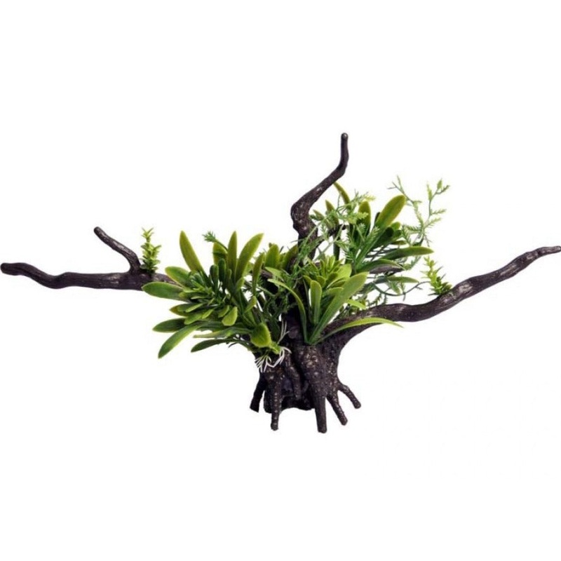 Aqua One Ecoscape Bromealiad Driftwood Green