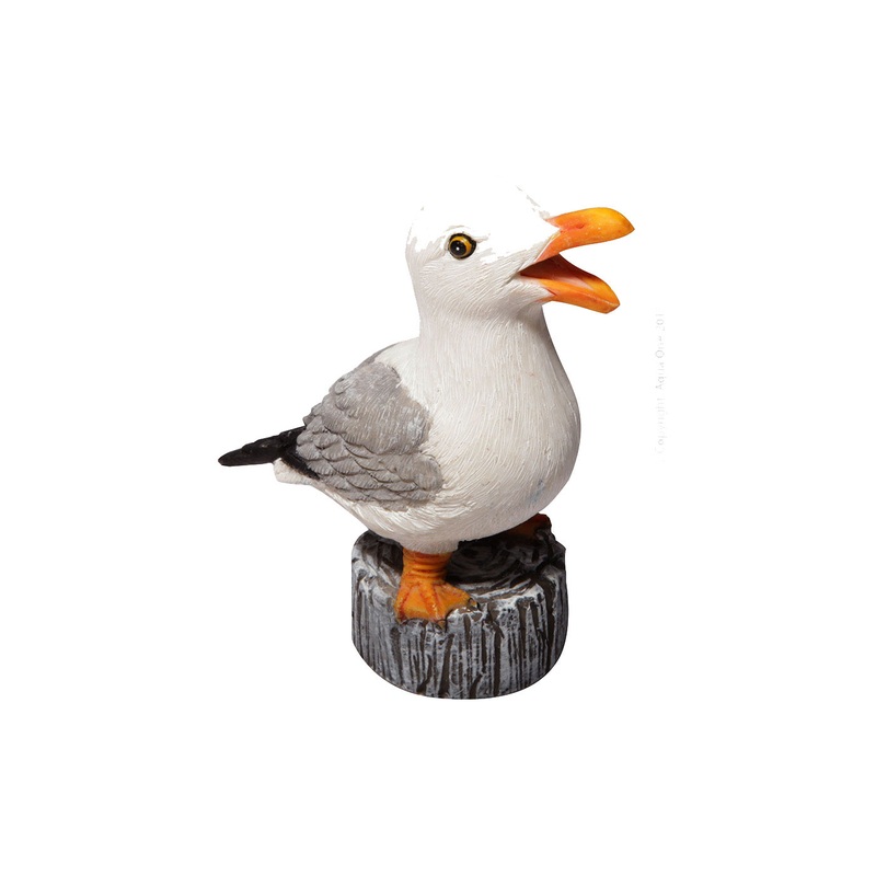Aqua One Y Ornament Seagull 7x3.4x8.8cm