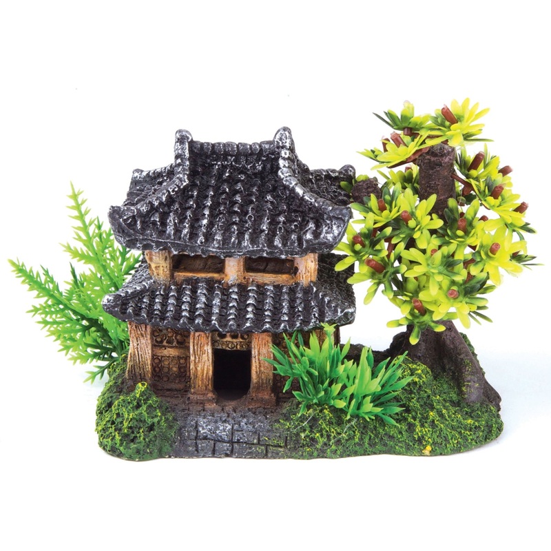 Kazoo Jungle Hut With Plants