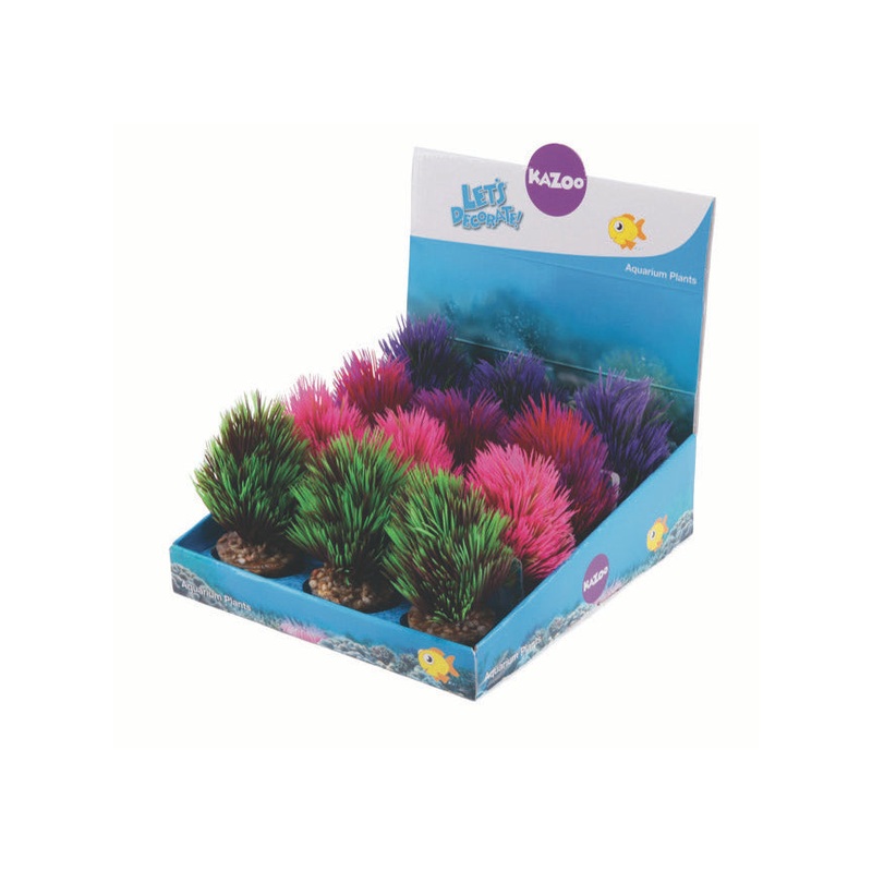 Kazoo Plastic Plants Needle Leaf Assorted