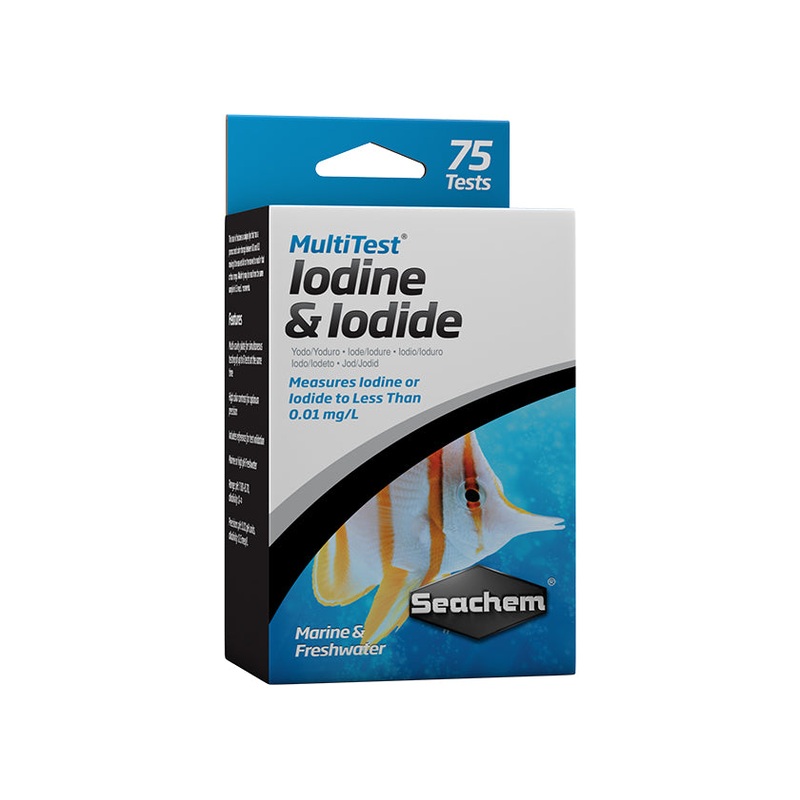 Seachem Multitest - Iodine and Iodide