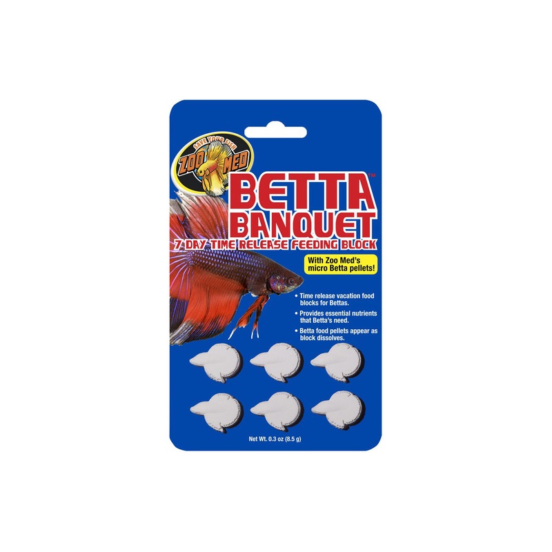Zoo Med Betta Banquet 7 Day Feeder