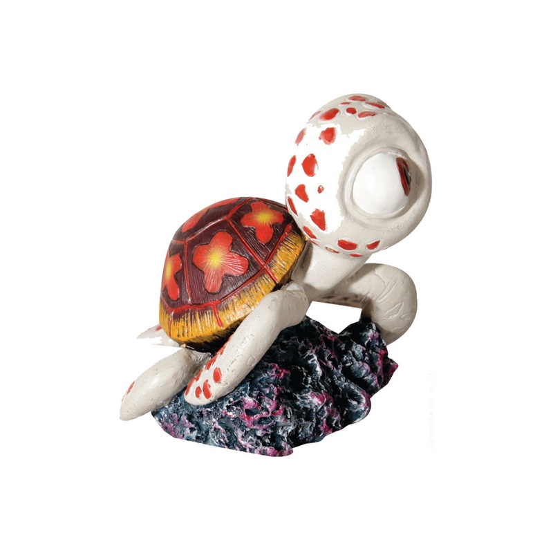 Aqua One Ornament Baby Sea Turtle 8x6.3x7cm