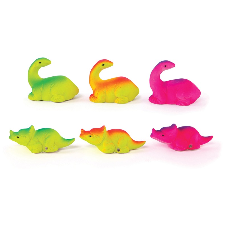 Kazoo Fluoro Dinosaur Assorted