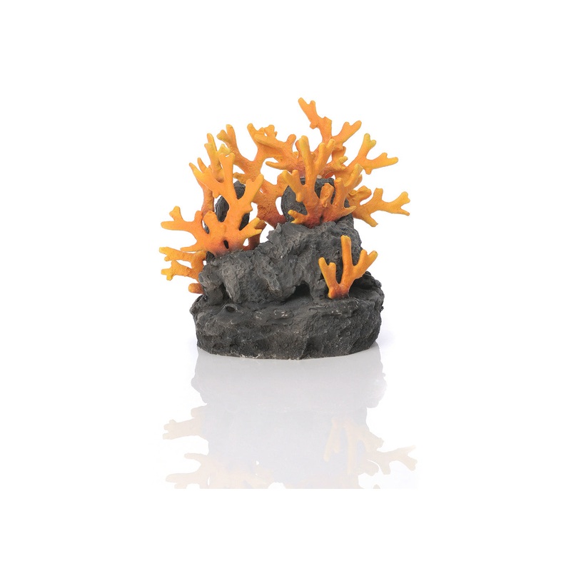 biOrb Lava Rock with Fire Coral Ornament