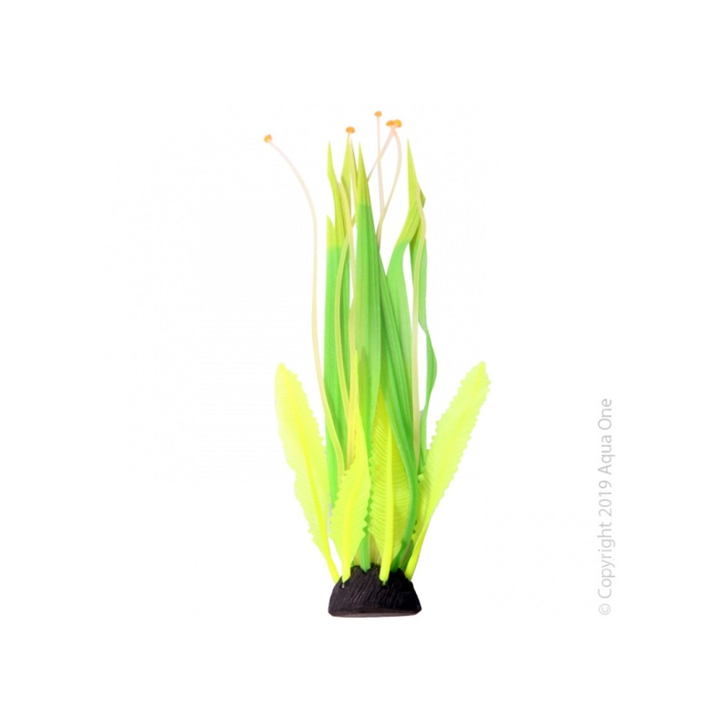 Aqua One Flexiscape Large Seagrass With Caulerpa Green Yellow