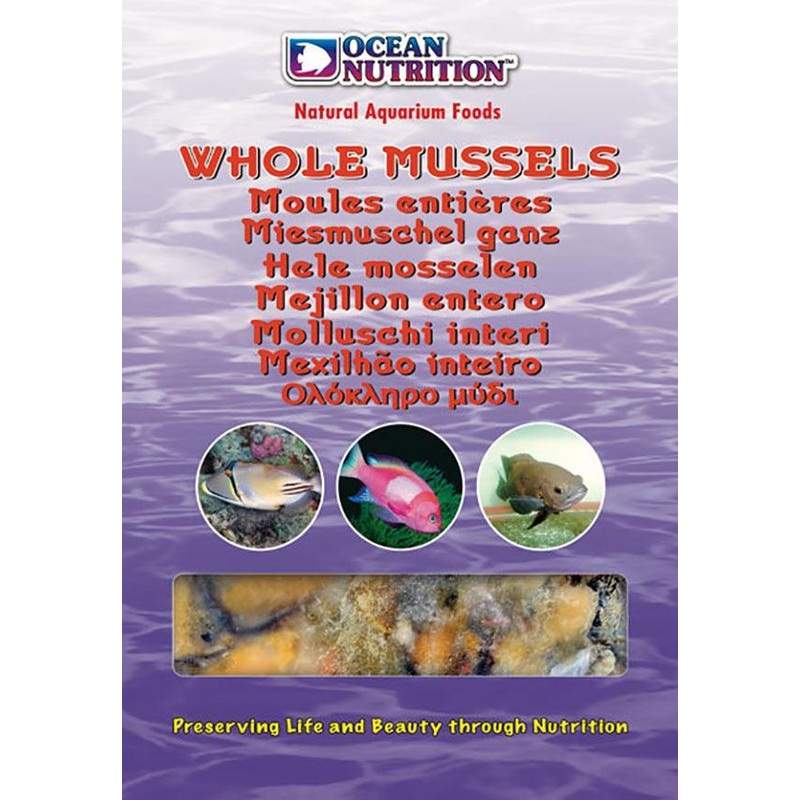 Ocean Nutrition Frozen Whole Mussels