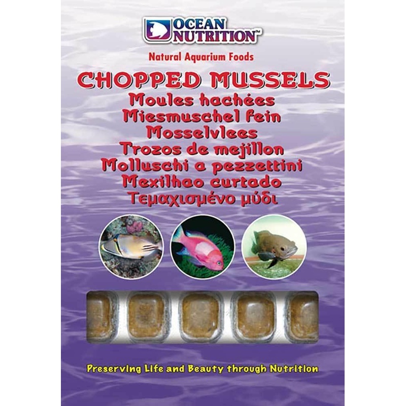 Ocean Nutrition Frozen Chopped Mussels 100g