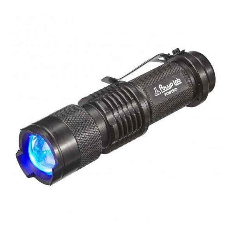 Polyplab Scope Blue LED Flashlight