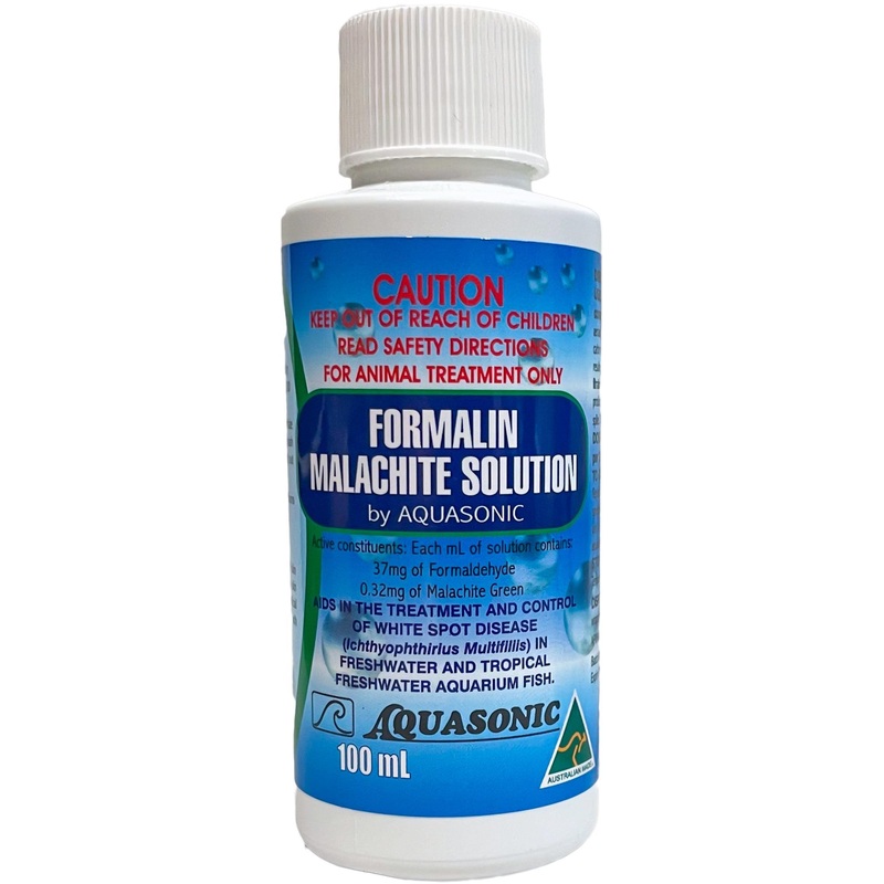 Aquasonic Formalin Malachite Solution