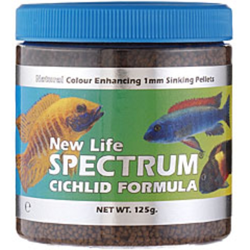 Cichlid Formula 1mm Sinking Pellets - New Life Spectrum