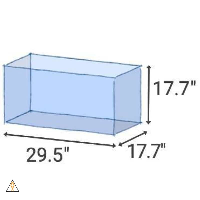 UNS 75P Ultra Clear Rimless Aquarium (36 GAL) - Ultum Nature Systems