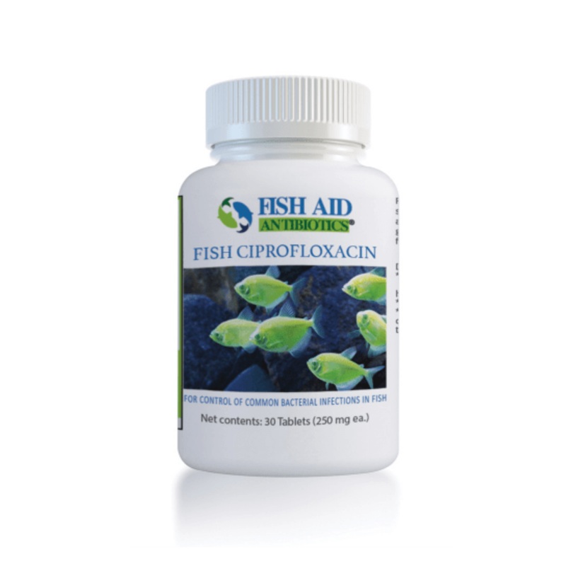 Fish Ciprofloxacin - Fish Aid Antibiotics