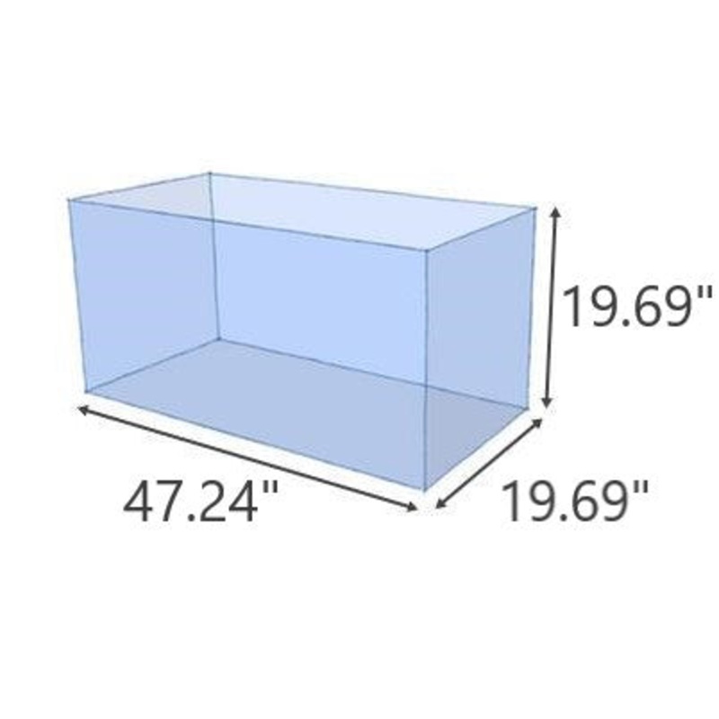 UNS 120P Ultra Clear Rimless Aquarium (78 GAL) - Ultum Nature Systems