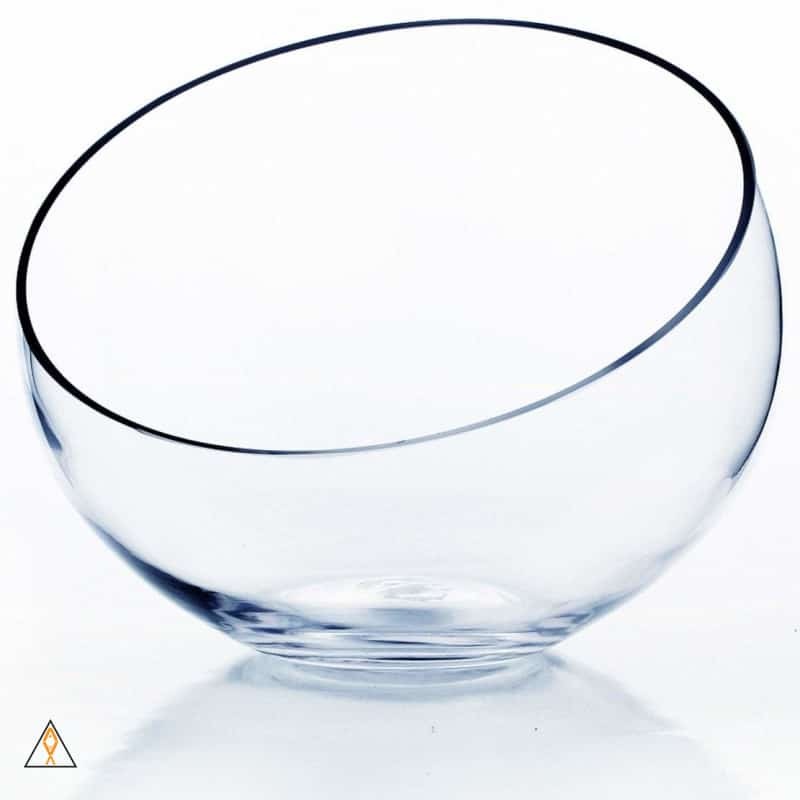 Half Sphere Glass Bowl
