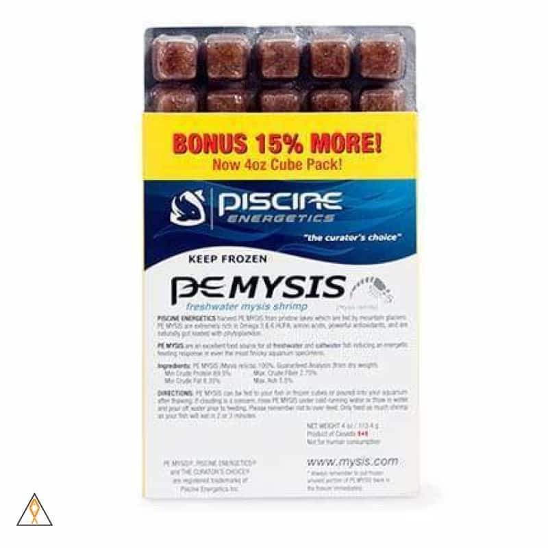 PE Frozen Mysis Cubes - Piscine Energetics