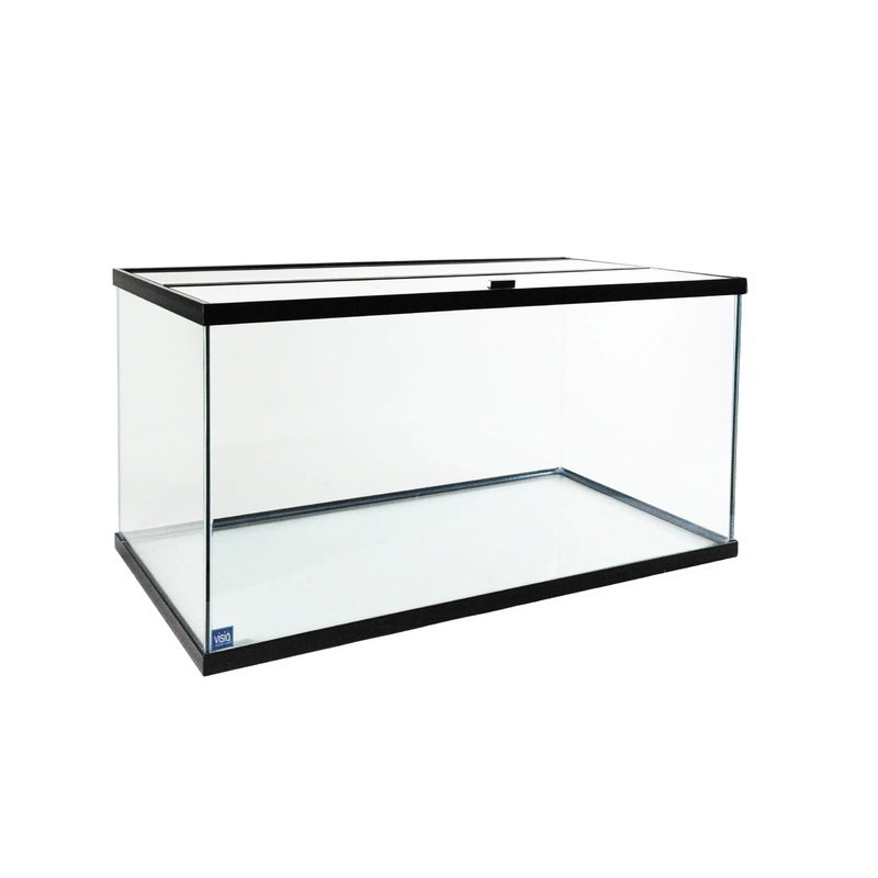 Black Braced Glass Aquarium - Visio