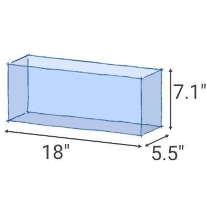 Serene Mini (3 GAL) Rimless Glass Aquarium - Mr. Aqua