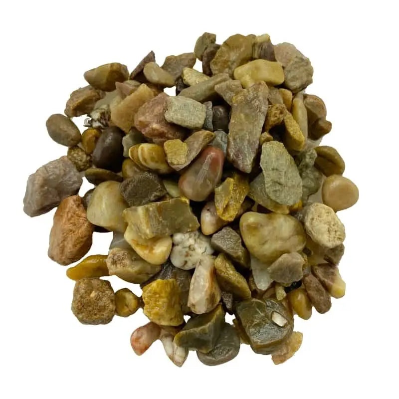 Unipac Round Aquarium Gravel 10mm (2kg Bag)