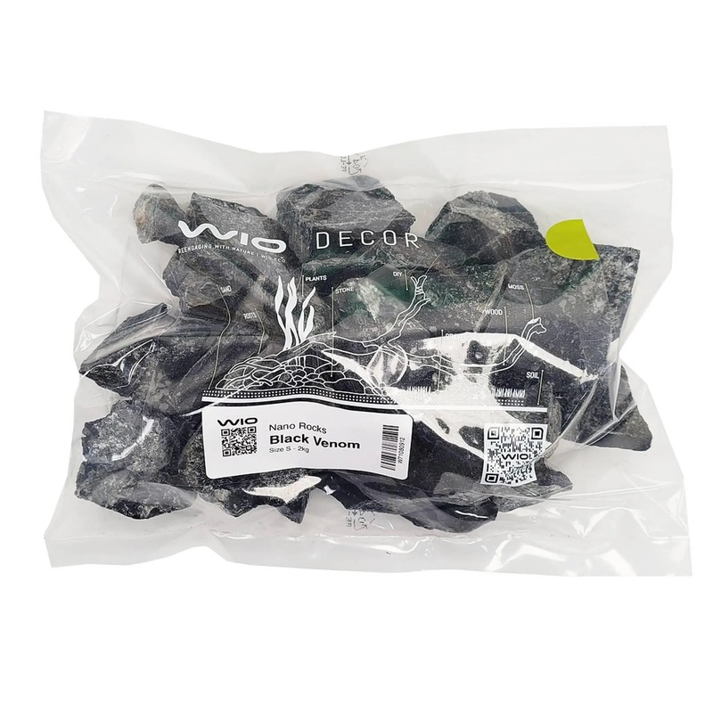 Wio Black Venom Nano Rocks - 2kg