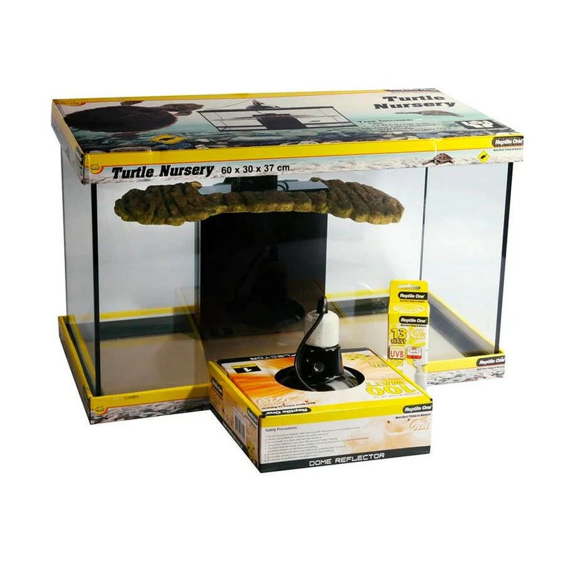 Aqua One Turtle Tank Kit Complete Starter for Young Terrapins & Turtles