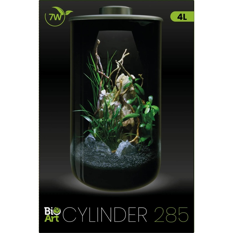 BioArt Cylinder 285 Terrarium - Black