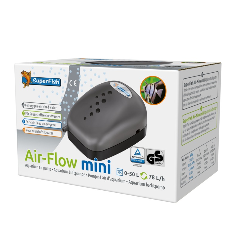 Superfish Airflow Mini Aquarium Air Pump