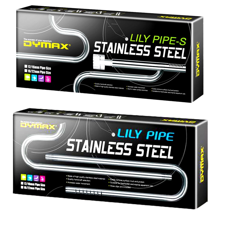 Dymax Stainless Steel Lily Pipe W/Surface Skimmer Sets