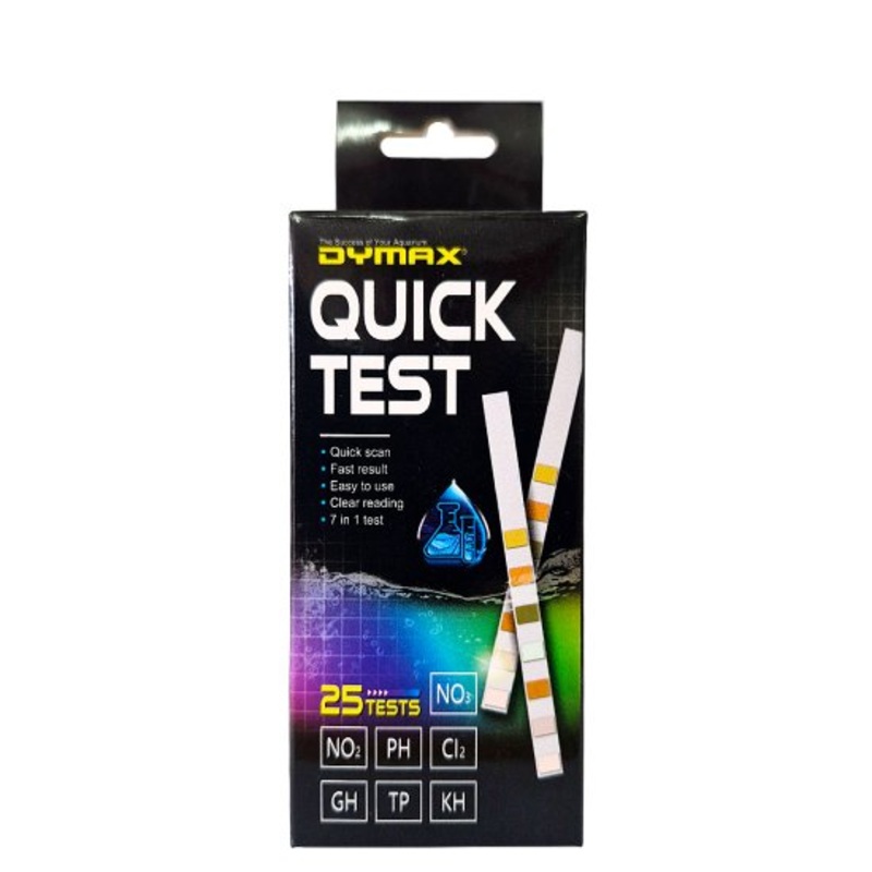 Dymax Water Quick Test 7 In 1 Dip Test (25 Test)